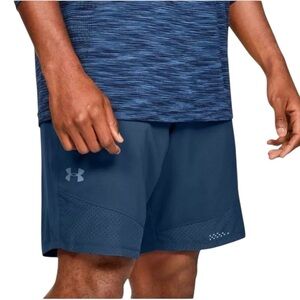 Under Armour Vanish Woven Athletic Shorts Navy Blue Size Large #1952